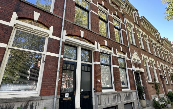 Een gevelrenovatie in Rotterdam