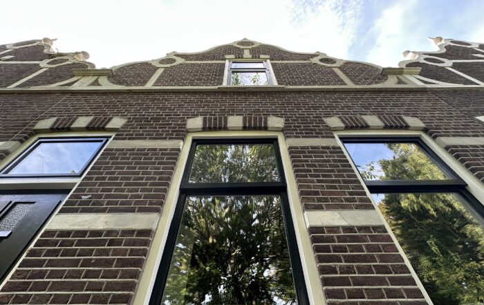 Een gevelrenovatie in Ridderkerk