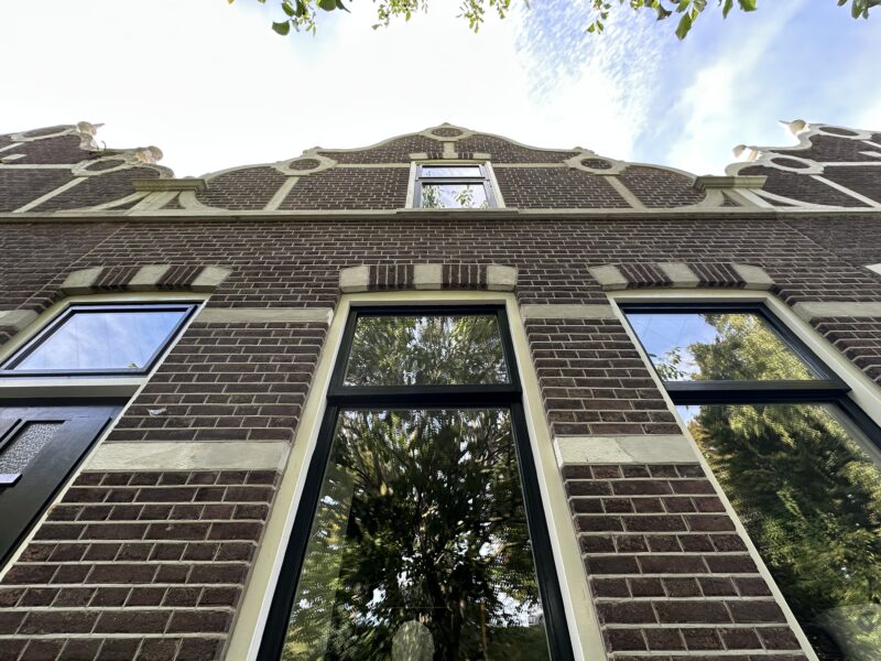 Een gevelrenovatie in Ridderkerk