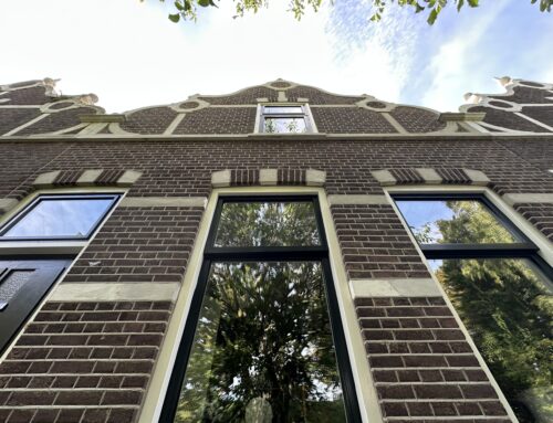 Een gevelrenovatie in Ridderkerk