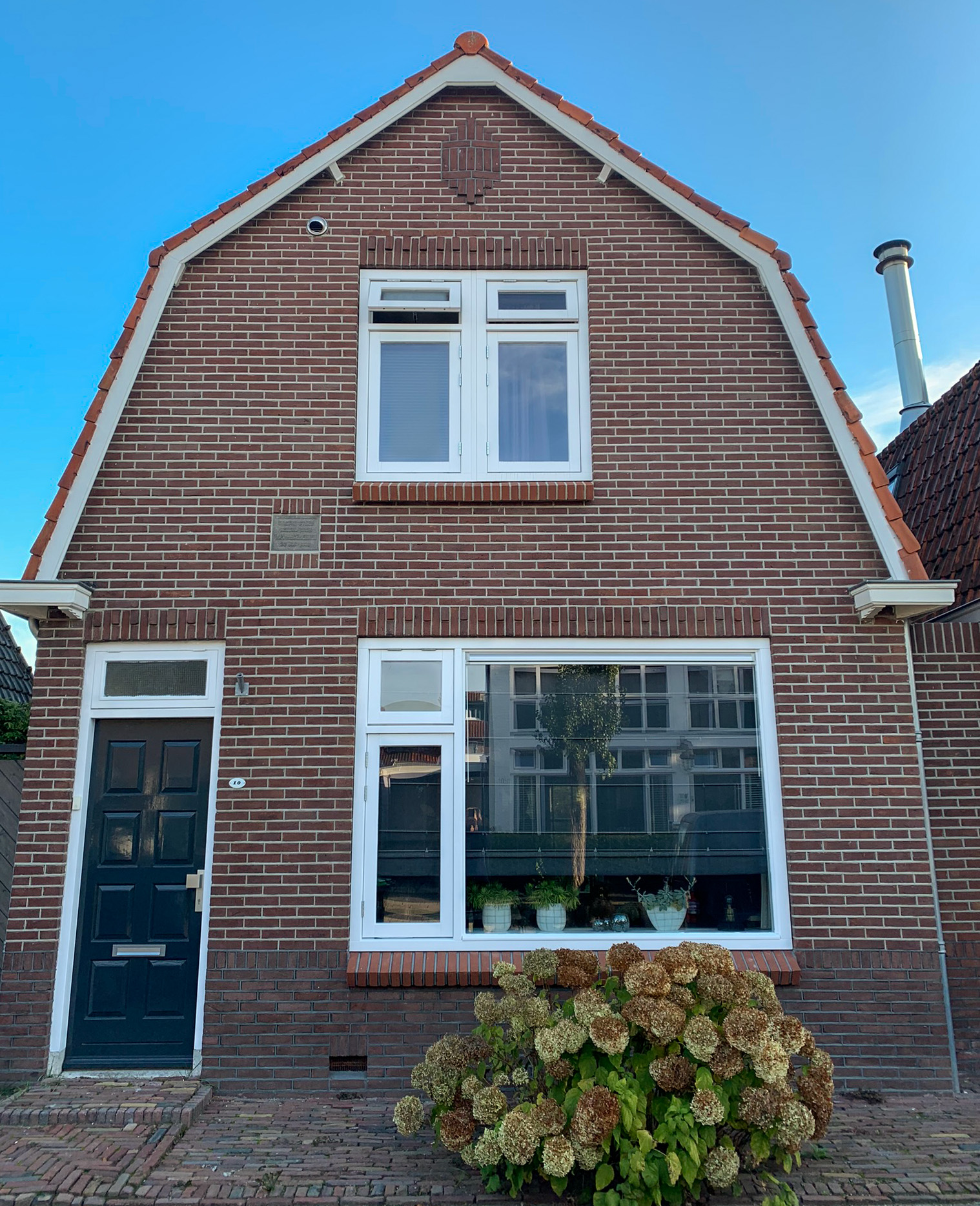 Na de gevelrenovatie